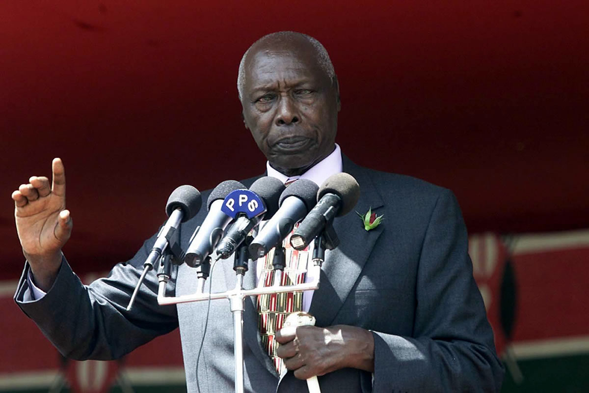 President Daniel Arap Moi